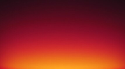 Warm gradient background of orange and red for graphic design use, sunset inspired design