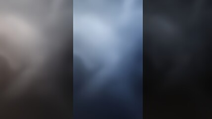 Abstract blurred gradient background with shades of gray, blue and black for creative use