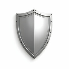 Shield icon isolated on transparent background  