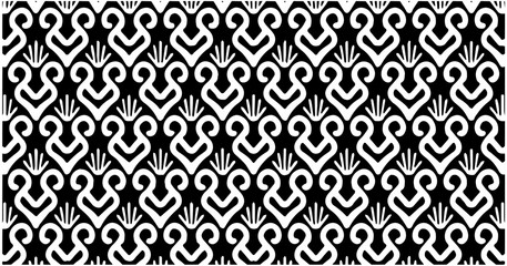Seamles pattern background design template 