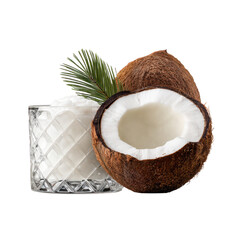 Coconut Drink: Tropical Refreshment with Natural Flavors