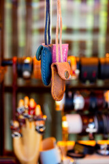 Various quality handmade leather goods