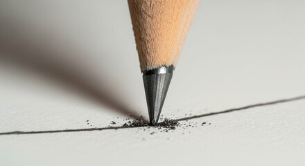 close up of pencil Generative AI	
