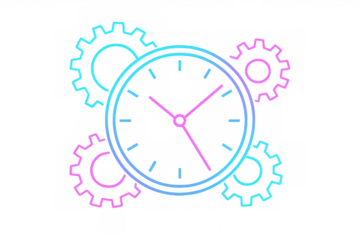 Metallic gears interlocking, spinning within transparent timepiece, symbolizing precision workflow and productivity optimization