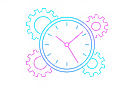 Metallic gears interlocking, spinning within transparent timepiece, symbolizing precision workflow and productivity optimization