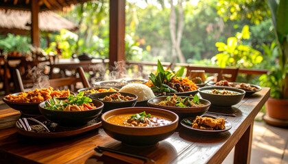 Thai Food Table