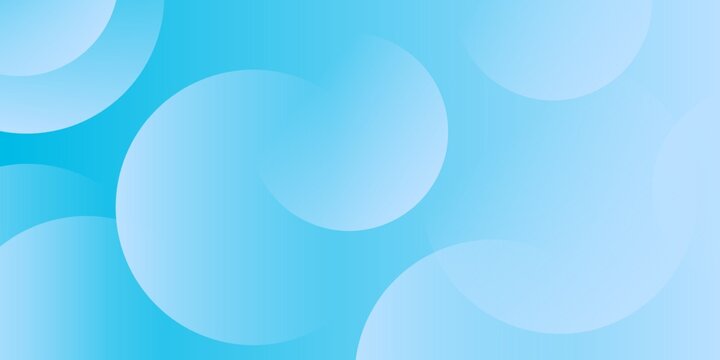 A serene abstract background with a blue gradient and soft, overlapping circles, ideal for corporate branding, presentations, and modern design. - Powered by Adobe