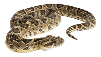 Obraz premium Snake, isolated transparent background