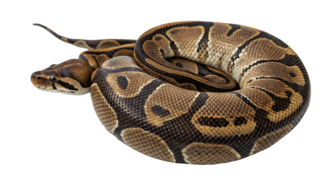  Snake, isolated transparent background