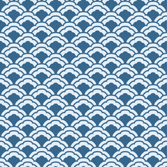 seamless blue pattern