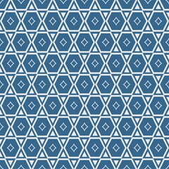 seamless blue pattern