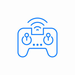 remote game controller icon sign vector