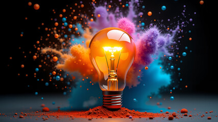 Vivid, photorealistic flames rise in tangerine and golden yellow hues against a stark black background, capturing texture, kinetic energy, and fluid motion for bold visual impact.