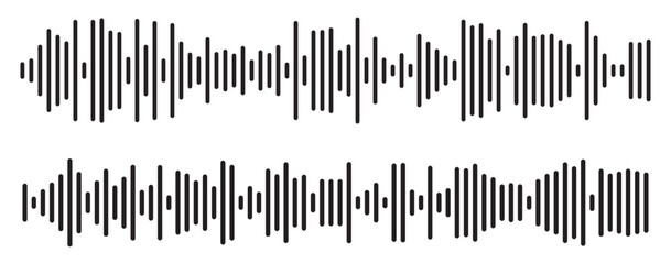 Music wave line sound one noise icon audio frequency signal podcast radio sound wave volume hand art. sound wave Effect. sound and audio waves. Volume wave ,Waves of the equalizer. 
