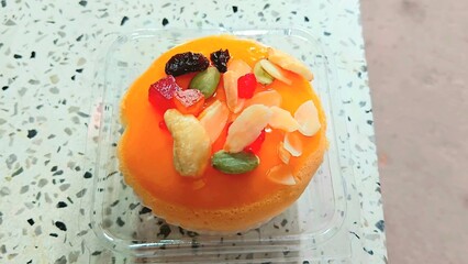 Fruit Cupcake for Eating after Meal