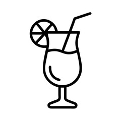 cocktail with lemon and lime