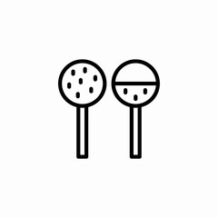 lollipop sugar icon sign vector