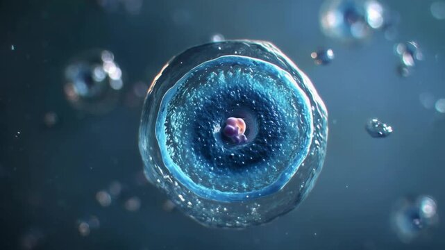 Beautiful looking blue ivf blastocyst low purity hue K day  AA specimen