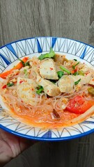 Spicy Glass Noodles Salad Recipe