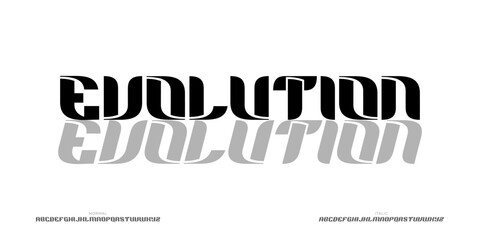 Modern Future Bold, Normal and Italic Alphabet Font. Typography Urban Style Fonts for Technology, Digital, Movie, Logo and Industrial. Vector Illustration