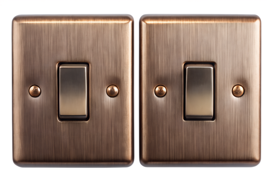 2 bronze light switches png