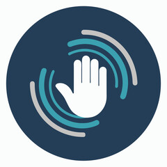 vector hand icon