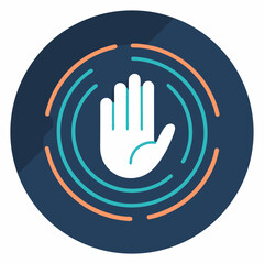 hand sign icon