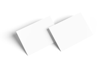 Blank Postcard Mockup