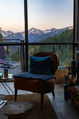 Cabin hut relaxing chair
