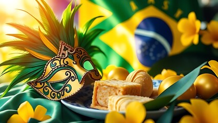 Smiling woman wearing delicate orchid hairpin, joyful expression with dreamy fireworks bokeh in background.