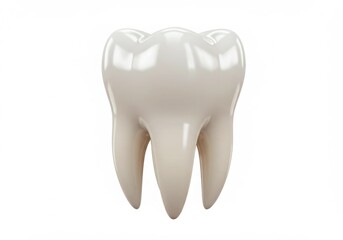 Single molar tooth illustration on a white background