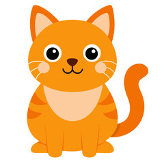 cat, cartoon, animal, kitten, vector, cute, illustration, pet, feline, mammal, kitty, domestic, funny, pets, drawing, art, fun, happy, animals, character, tail, clipart, fur, design, smile