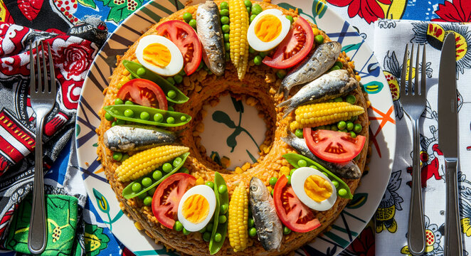 Artistic Presentation of Traditional Cuscuz Paulista