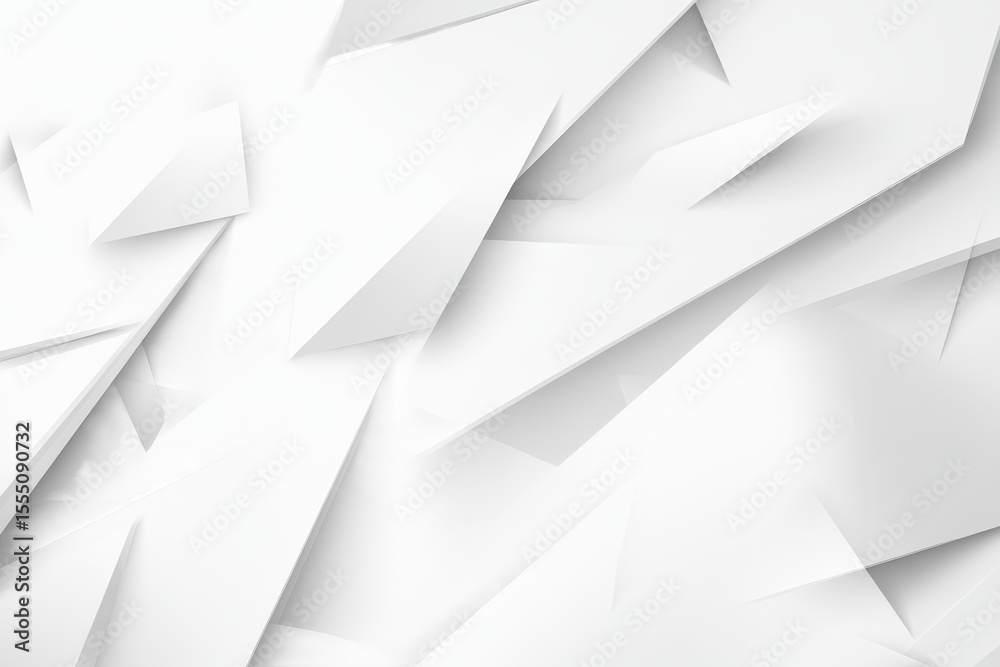 Poster abstract white background featuring dynamic lines and geometric shapes creating a modern and minimal