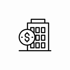 apartment price icon sign vector