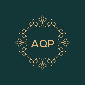 Letter AQP Logo Icon Design