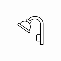 shower head icon sign vector