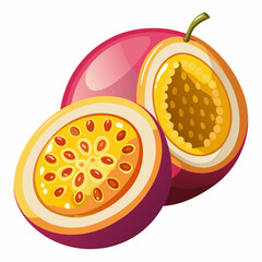 vector illustration of an apple fruit