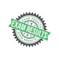 Exam Results Letter Rubber Stamp Template