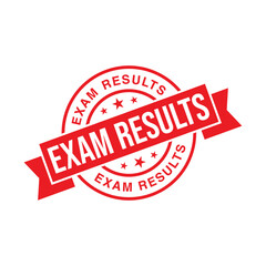Exam Results Letter Rubber Stamp Template