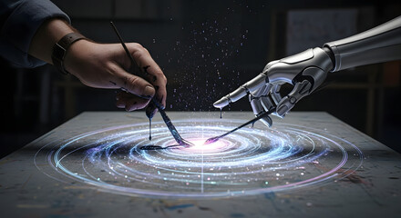 Man's hands wash dishes and load a washing machine, embodying the rhythm of kitchen life with water, food, and the faint hum of music