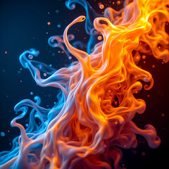 abstract fire background