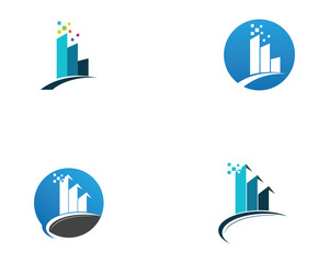 Mall logo and symbols business template icons