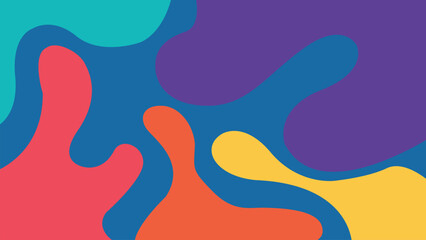 Obraz premium Multicolor abstract artistic background