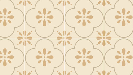 Retro starburst tile background