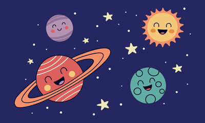 Emoji Celebration  Banner Background. World emoji day with a funny emojis. World smile day emojis. Emoji vector illustration.