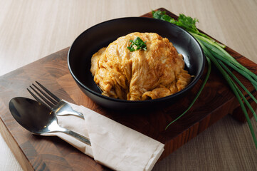Omelet with rice