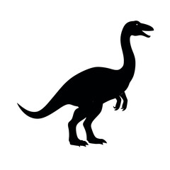 dinosaur silhouette wild creature design