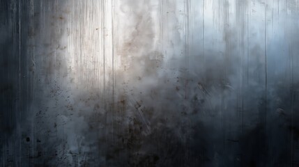 Metal texture background top view with brushed and weathered surface for industrial design