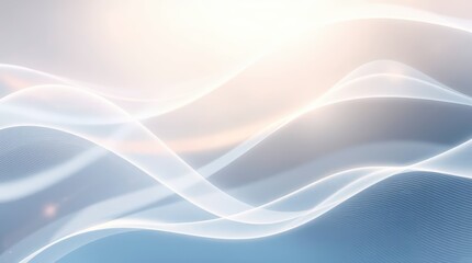 Fototapeta premium Abstract Flowing Wave Background